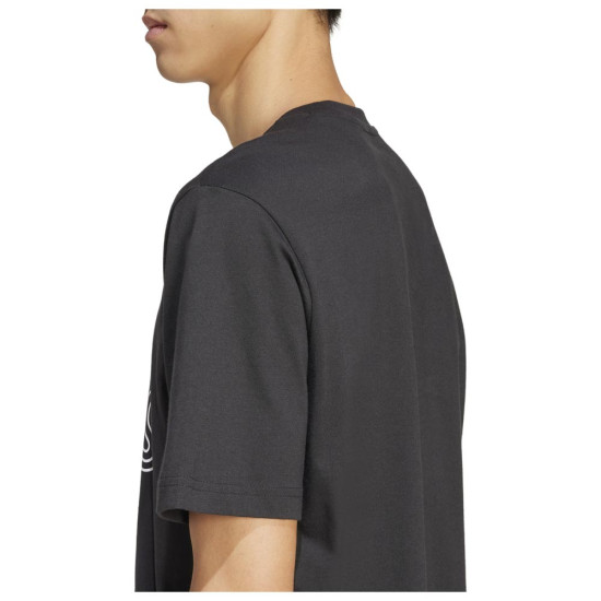 Adidas Ανδρική κοντομάνικη μπλούζα House of Tiro Linear Sportswear Graphic Tee